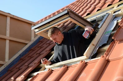 Pose de fenêtres de toit Velux à Lacombe